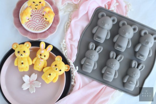 Delightful Rabbit and Bear Silicone Mould 7