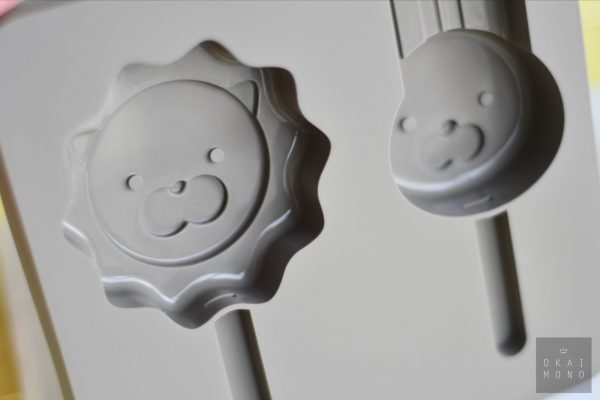 Okaimono Ice Popsicle Mould - Lion & Rabbit