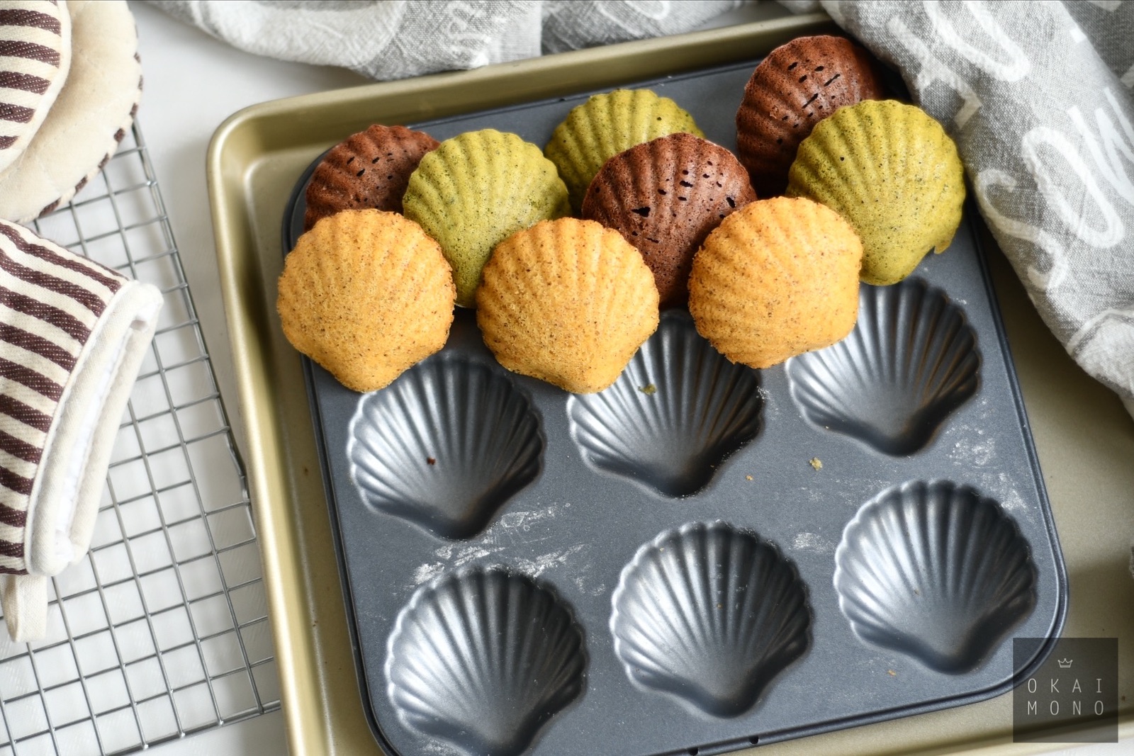 OKAIMONO - Seashell madeleine mould