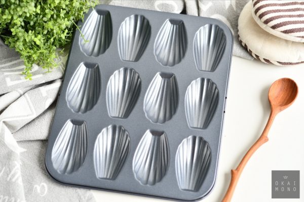 Classic Madeleine Mould - 12 shells - NEW! 1