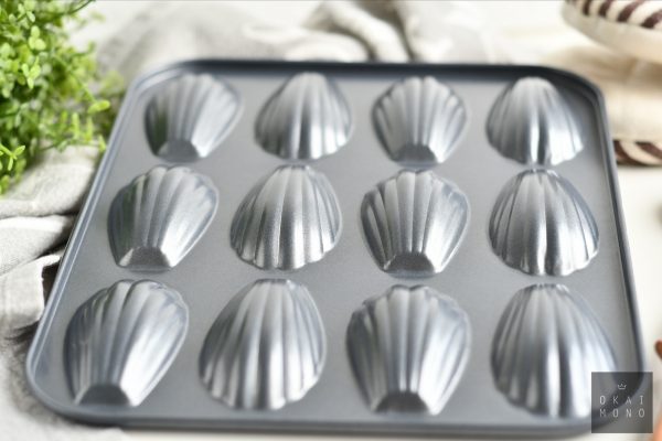 Classic Madeleine Mould - 12 shells - NEW! 2
